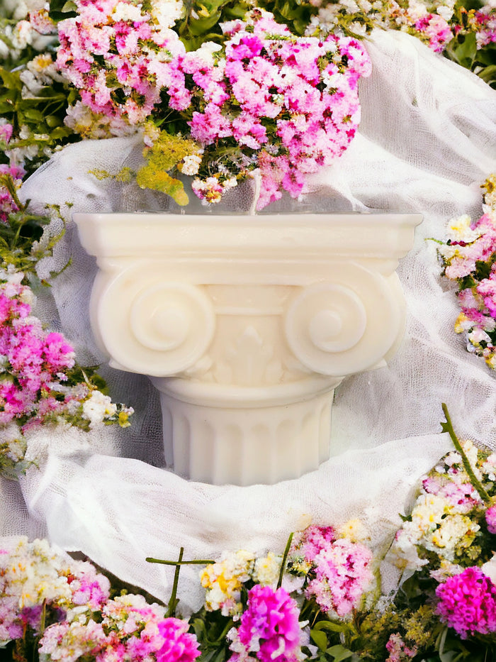 Greek Pedestal Candle