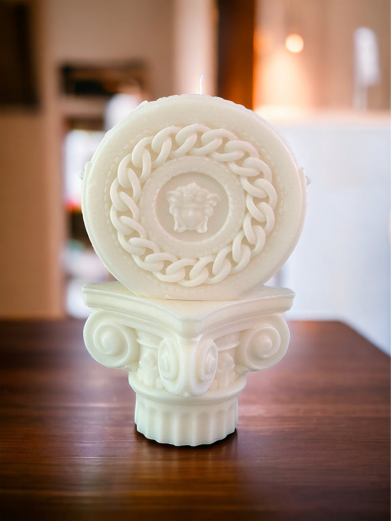 Greek Pedestal Candle