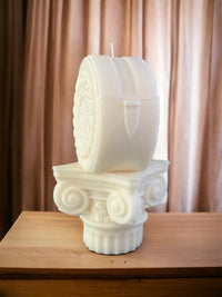 Greek Pedestal Candle