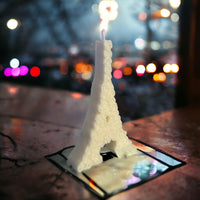 Eiffel Tower Candle