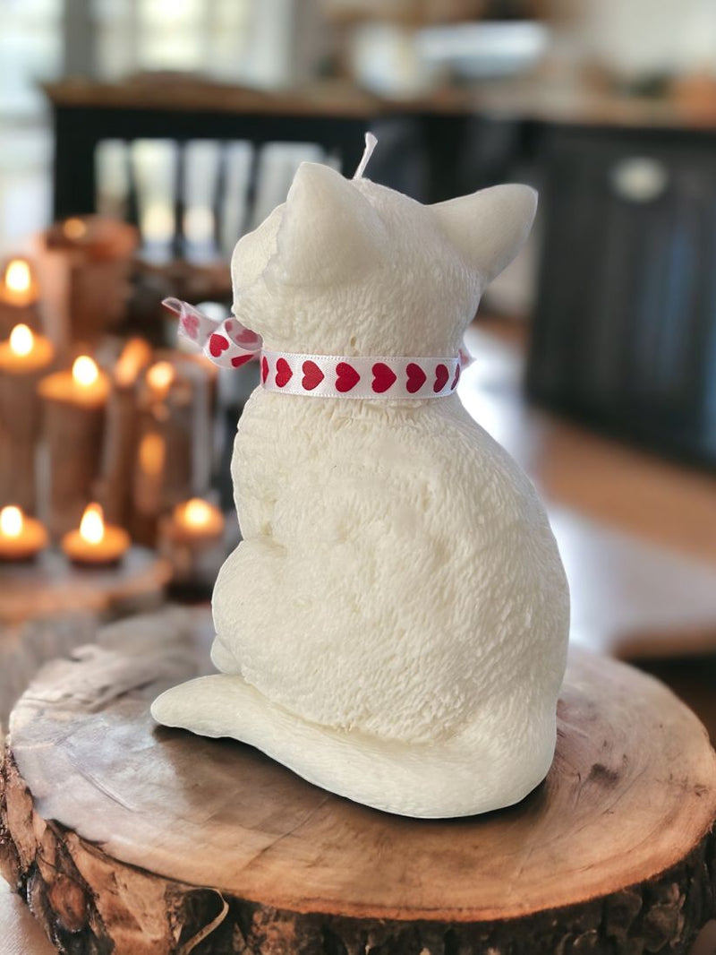 Glow Kitty Candle