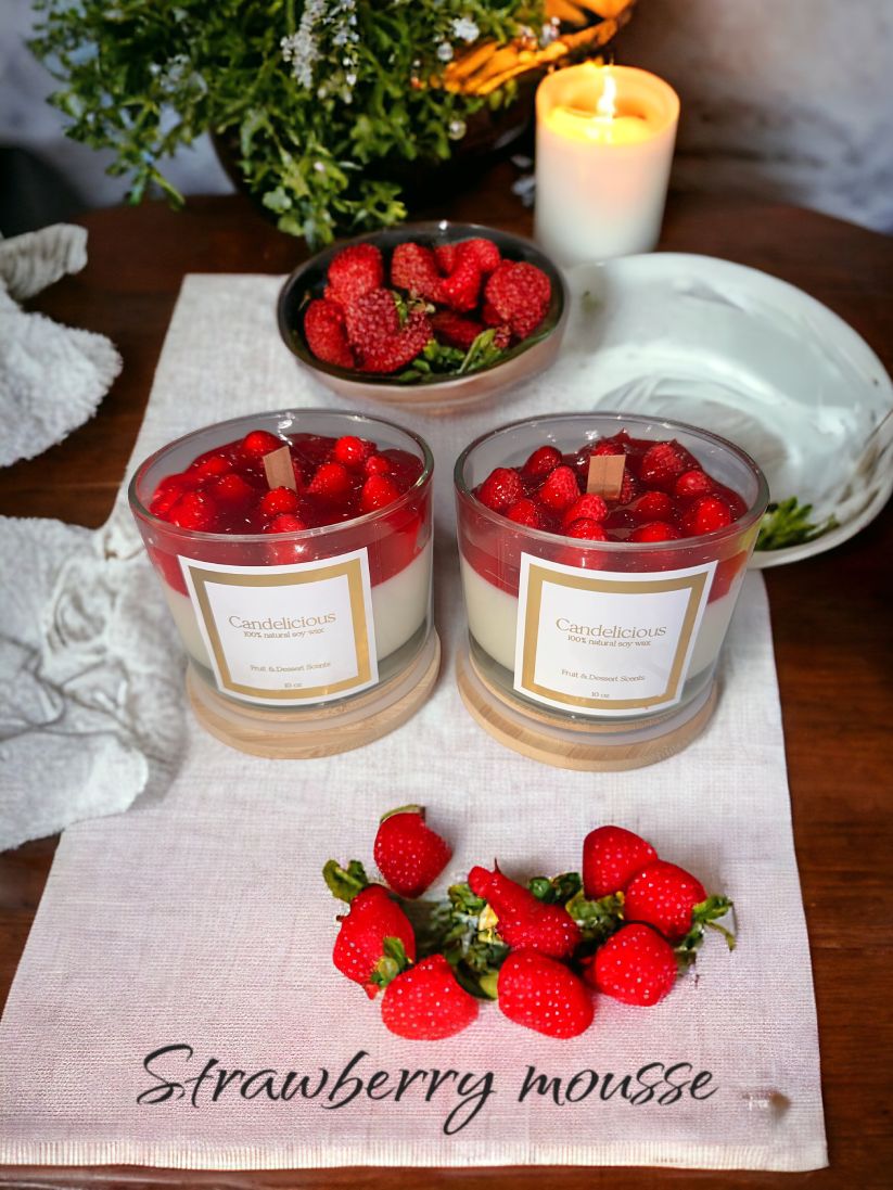 Strawberry Mousse Jar